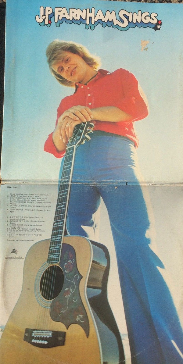 J.P. Farnham* : J.P. Farnham Sings (LP, Album)