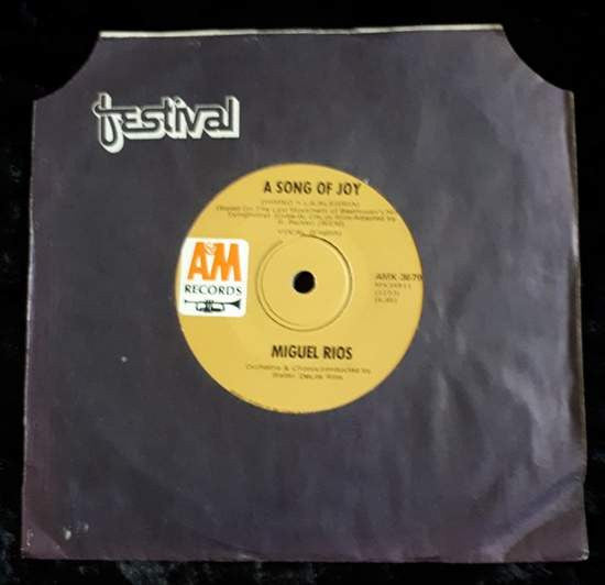 Miguel Rios* : A Song Of Joy / El Rio (7", Single)