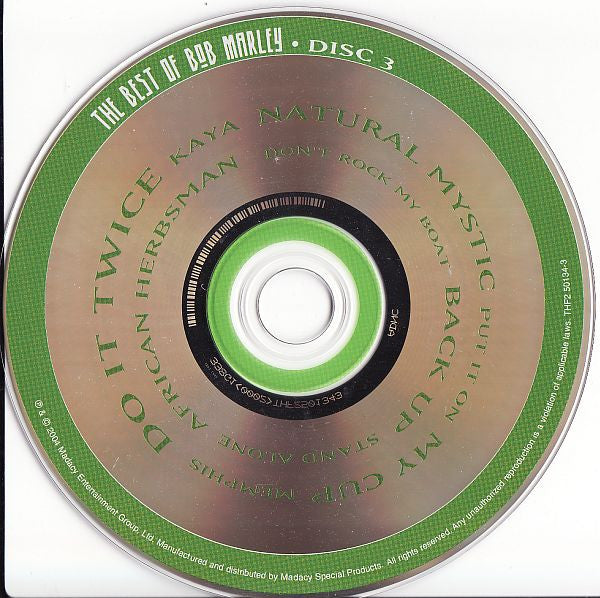 Bob Marley : The Best Of Bob Marley (3xCD, Comp)