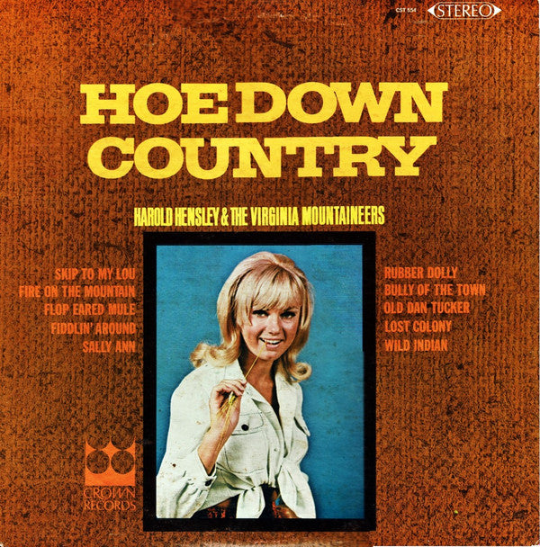 Harold Hensley And The Virginia Mountaineers : Hoedown Country (LP)