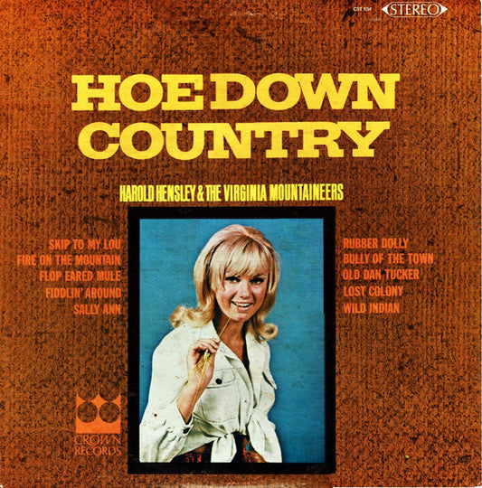 Harold Hensley And The Virginia Mountaineers : Hoedown Country (LP)