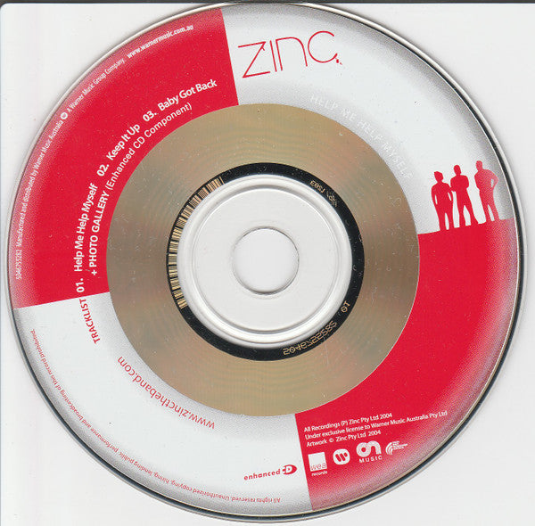 Zinc (10) : Help Me Help Myself (CD, Single, Enh)