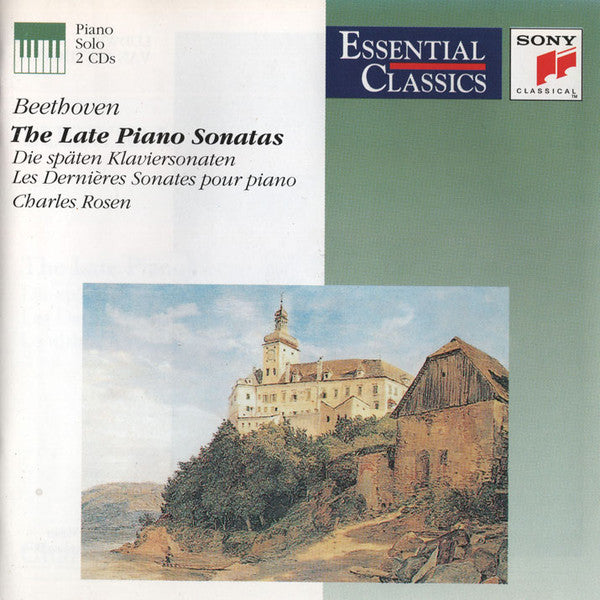 Ludwig van Beethoven, Charles Rosen : The Late Piano Sonatas (2xCD, Album, RE)