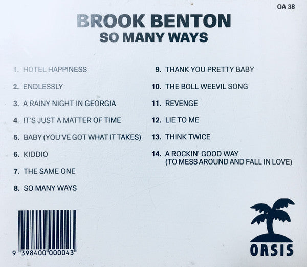 Brook Benton : So Many Ways (CD, Comp)