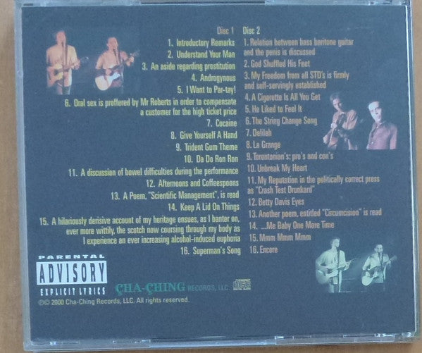 Brad Roberts : Crash Test Dude: Brad Roberts Live Singing Your Favorite Hits (2xCD, Album, Promo)