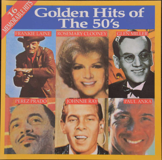 Various : Golden Hits Of the 50's (CD, Comp)