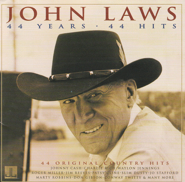 John Laws (3) : 44 Years - 44 Hits (2xCD, Comp)