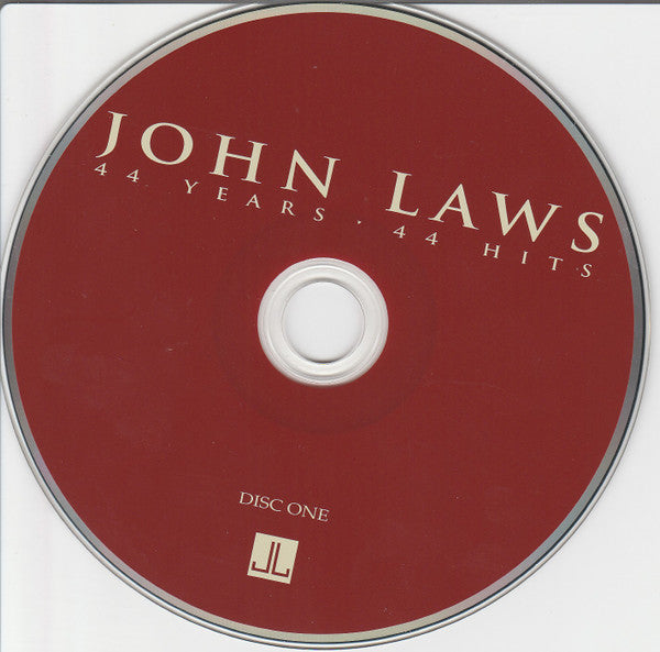 John Laws (3) : 44 Years - 44 Hits (2xCD, Comp)