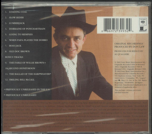 Johnny Cash : Ride This Train (CD, Album, RE, RM, RP)