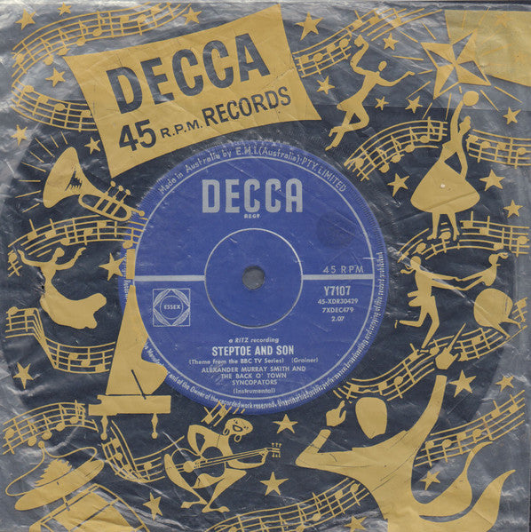 Alexander Murray Smith & The Back O' Town Syncopators : Steptoe & Son (7", Single)