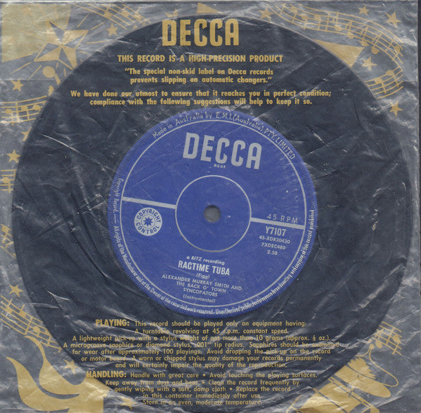 Alexander Murray Smith & The Back O' Town Syncopators : Steptoe & Son (7", Single)