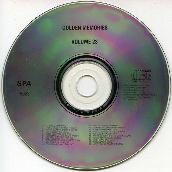 Various : Golden Memories Vol. 23 (CD, Comp)