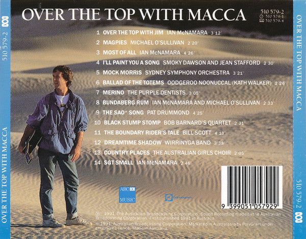 Ian McNamara : Over The Top With Macca (CD, Album, Comp)