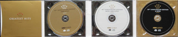 ABBA : Gold (Greatest Hits) 40th Anniversary Edition (3xCD, Comp, RE)