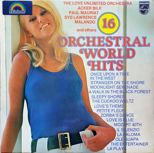 Various : 16 Orchestral World Hits (Vol. 1) (LP, Comp)