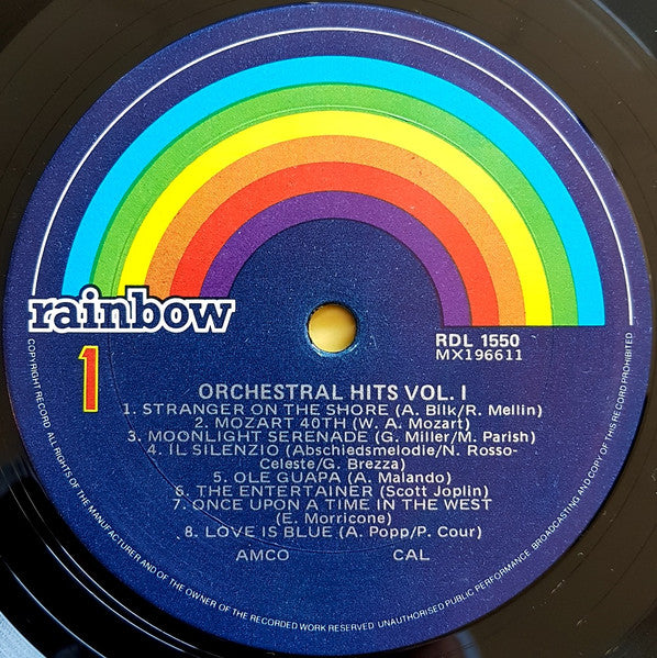 Various : 16 Orchestral World Hits (Vol. 1) (LP, Comp)