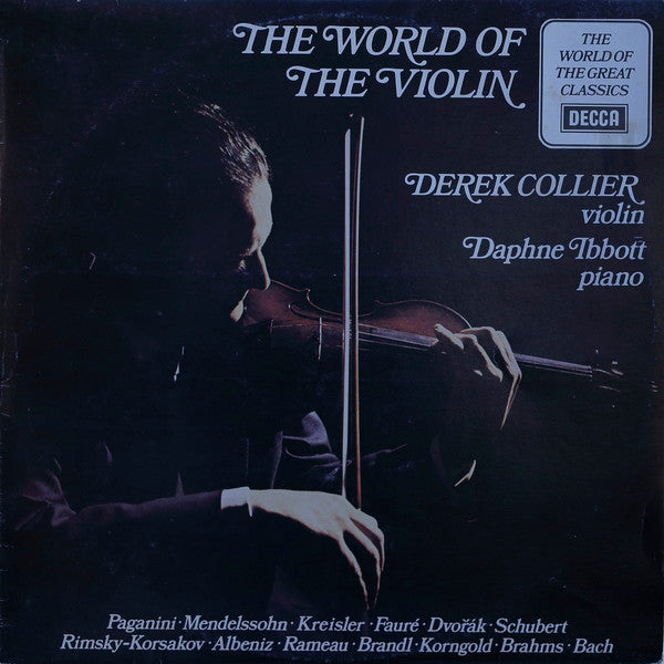 Derek Collier, Daphne Ibbott : The World Of The Violin (LP, Album)
