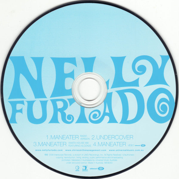 Nelly Furtado : Maneater (CD, Single, Enh)
