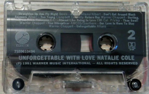Natalie Cole : Unforgettable With Love (Cass, Album)
