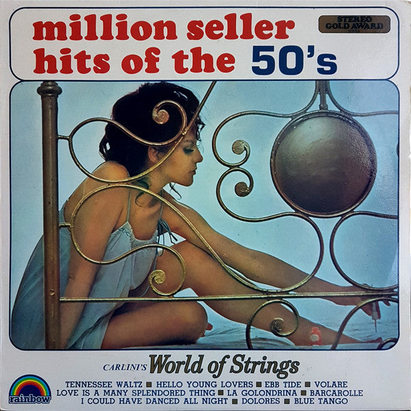 Carlini's World Of Strings : Million Seller Hits Of The 50's (LP, Album)
