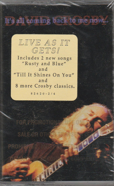 David Crosby : It's All Coming Back To Me Now... (Cass, Album)