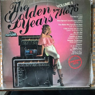 Various : The Golden Years '74 to 76' Volume 5 (LP, Album, Comp)