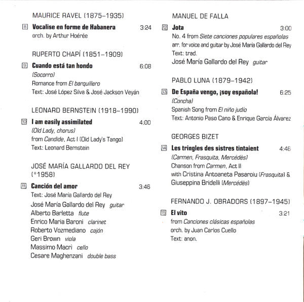 Elīna Garanča, Orchestra Sinfonica Nazionale Della RAI, Karel Mark Chichon : Habanera (CD, Album)