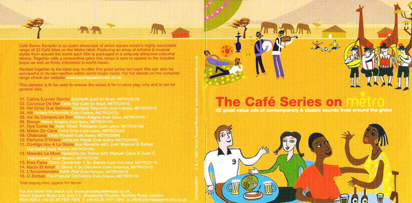 Various : The Café Series On Metro (CD, Promo, Smplr, PVC)