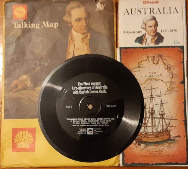 Unknown Artist : The First Voyage: A Re-Discovery Of Australia With Captain James Cook (7", Single, Fle)