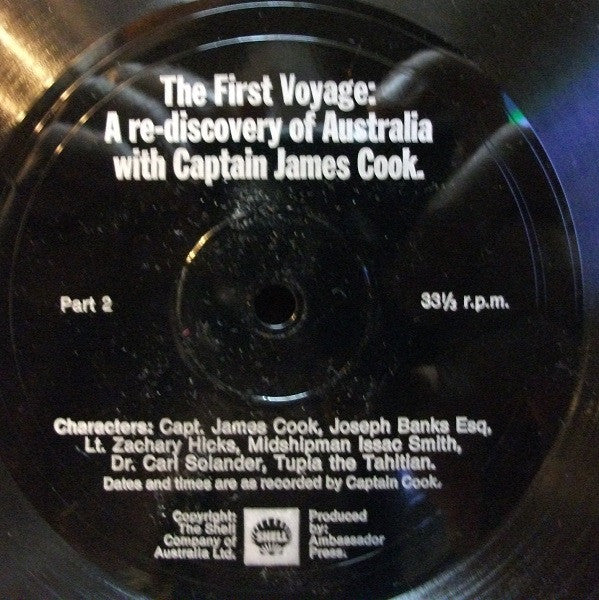 Unknown Artist : The First Voyage: A Re-Discovery Of Australia With Captain James Cook (7", Single, Fle)
