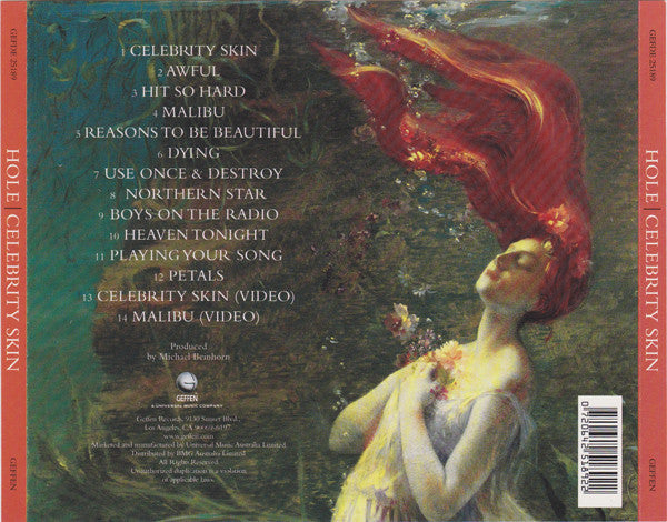 Hole (2) : Celebrity Skin (CD, Album, Enh)