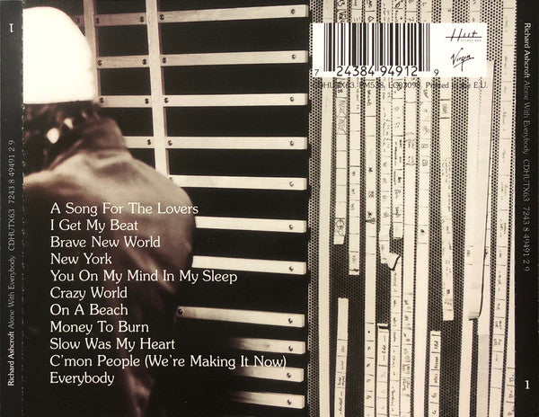 Richard Ashcroft : Alone With Everybody (CD, Album, RP)
