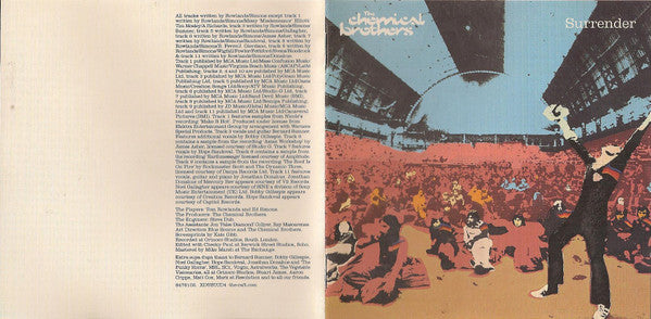 The Chemical Brothers : Surrender (CD, Album)