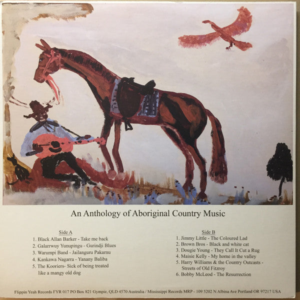 Various : Buried Country: An Anthology Of Aboriginal Australian Country Music (LP, Comp)