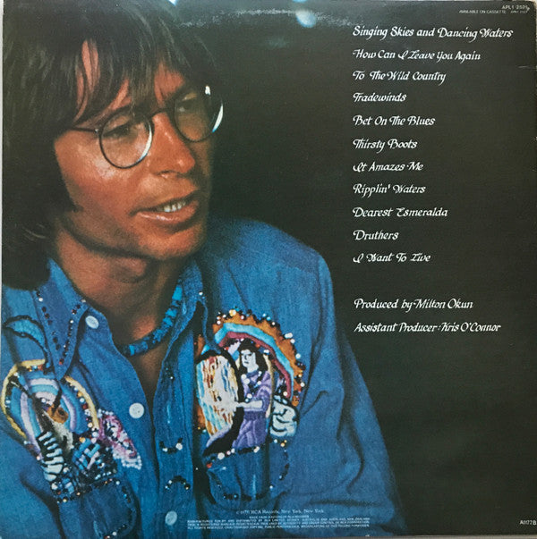 John Denver : I Want To Live (LP, Album)