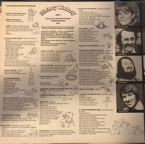 Kindergarten (6) / Play School : Hickory Dickory (LP, Album)