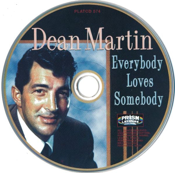 Dean Martin : Everybody Loves Somebody (30 Memorable Recordings) (CD, Comp)