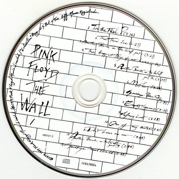 Pink Floyd : The Wall (2xCD, Album, RM)