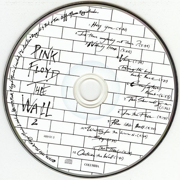 Pink Floyd : The Wall (2xCD, Album, RM)
