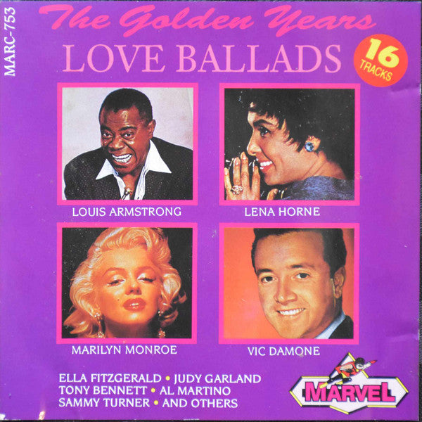 Various : The Golden Years-Love Ballads (CD, Comp)