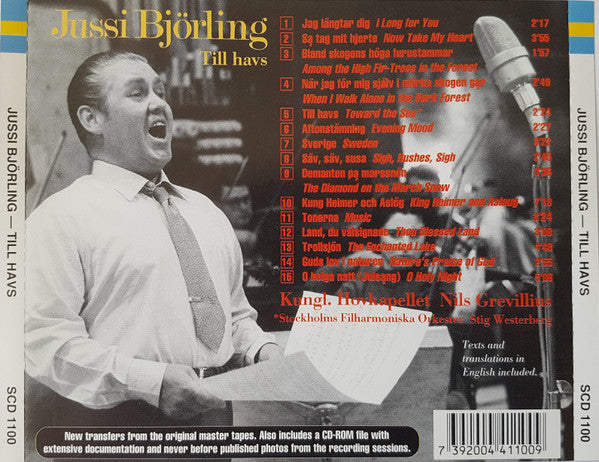 Jussi Björling : Till Havs (CD, Comp, Enh)