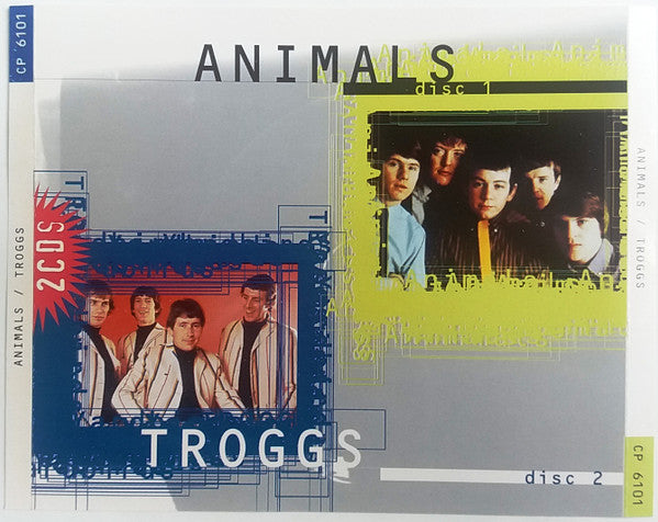 The Animals / The Troggs : Animals / Troggs (2xCD, Comp)