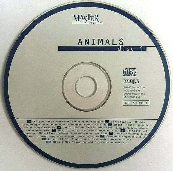 The Animals / The Troggs : Animals / Troggs (2xCD, Comp)
