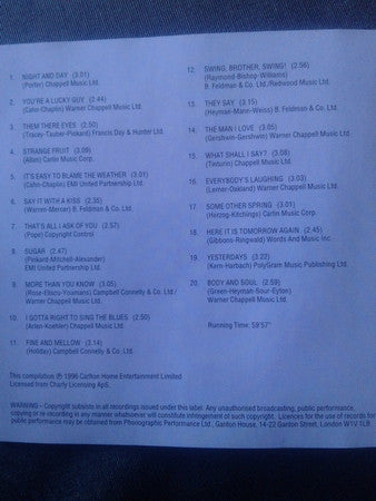 Billie Holiday : The Best Of Billie Holiday - Volume 3 (CD, Comp)