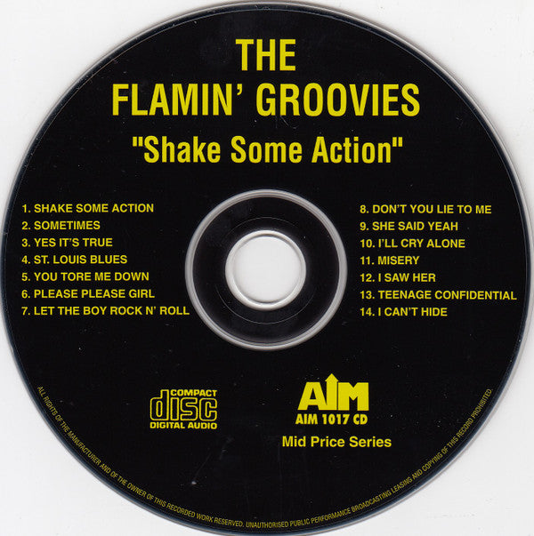 Flamin' Groovies* : Shake Some Action (CD, Album, RE)