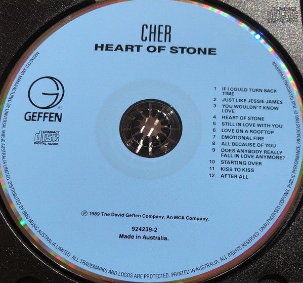 Cher : Heart Of Stone (CD, Album, RE)