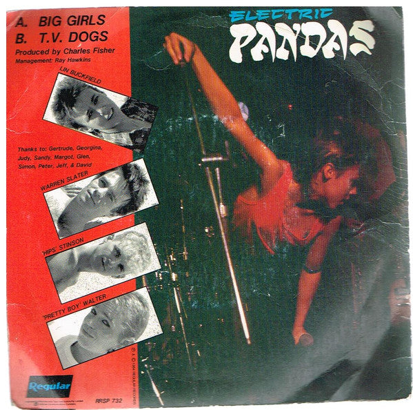 Electric Pandas : Big Girls (7", Single)