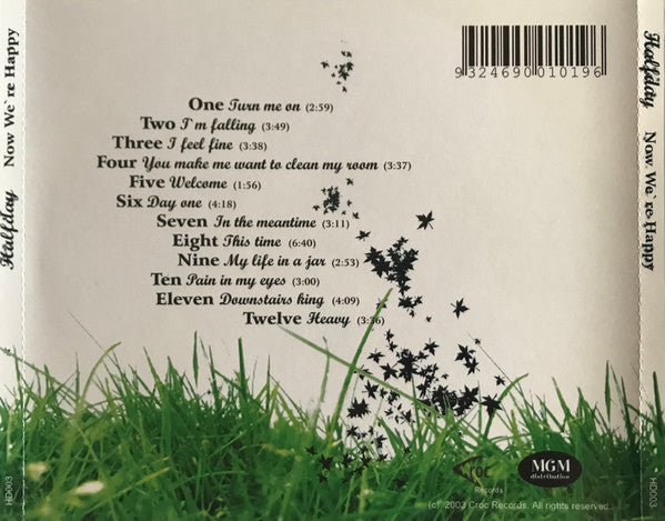 Halfday : Now We're Happy (CD, Album)