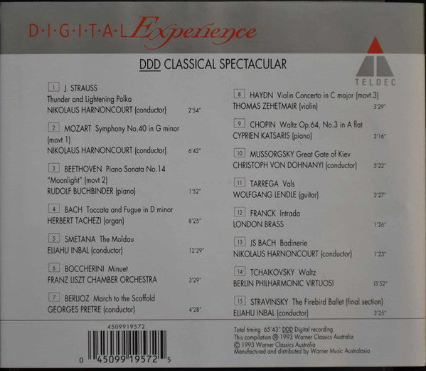 Various : DDD Classical Spectacular (CD, Comp)