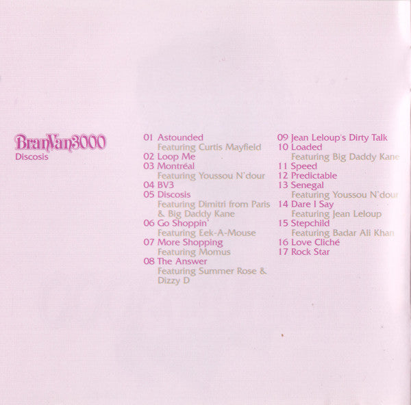 Bran Van 3000 : Discosis (CD, Album)